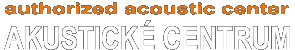 akustické centrum - autorizované pracoviště pro výkon úředního měření